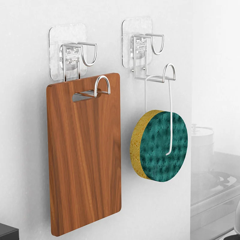 1Pc Stainless Steel Washbasin Rack Saving Space Wall-Mounted Bathroom Basin Hooks Storage Racks For Hanging
1Pc Stainless Steel Washbasin Rack Saving Space Wall-Mounted Bathroom Basin Hooks Storage Racks For Hanging