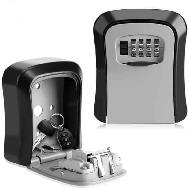 Metal Outdoor Safe Key Box Organizer Box Security 4 Digit Opslag Lock Box Outdoor Wall Mount Case Opslag gereedschap OS5402
Metal Outdoor Safe Key Box Organizer Box Security 4 Digit Opslag Lock Box Outdoor Wall Mount Case Opslag gereedschap OS5402