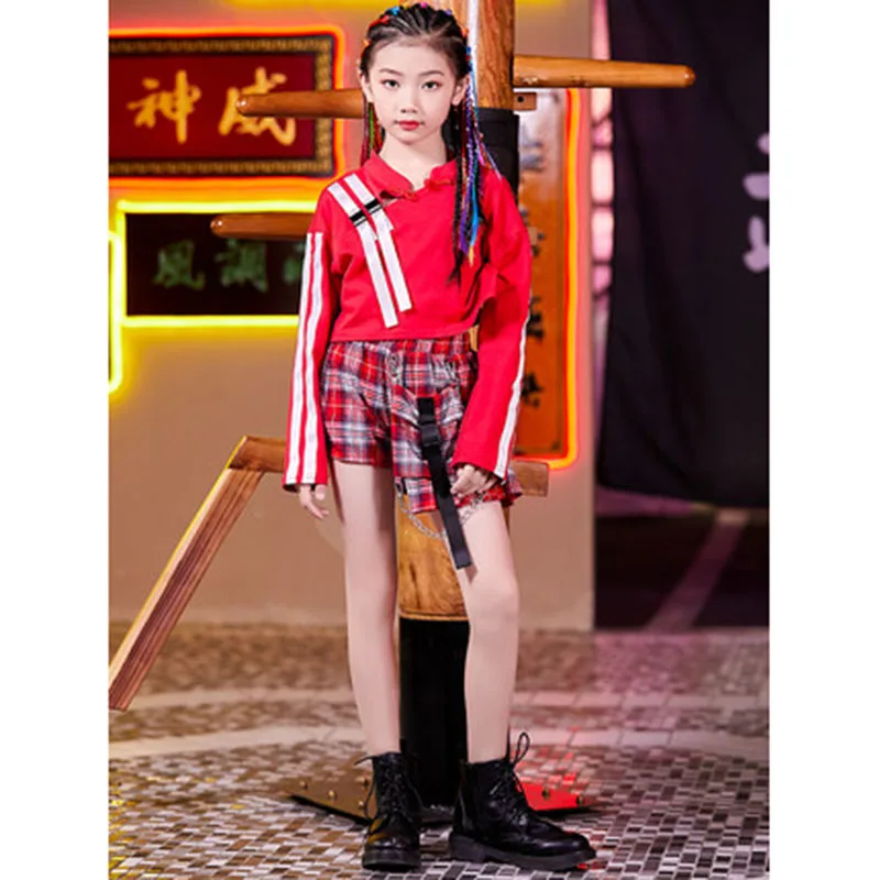 2020 New Kids Jazz Dance Costumes Long Sleeve Tops and Skirt Kids Hip Hop Suit Children Street Dance Performance Costumes
2020 New Kids Jazz Dance Costumes Long Sleeve Tops and Skirt Kids Hip Hop Suit Children Street Dance Performance Costumes