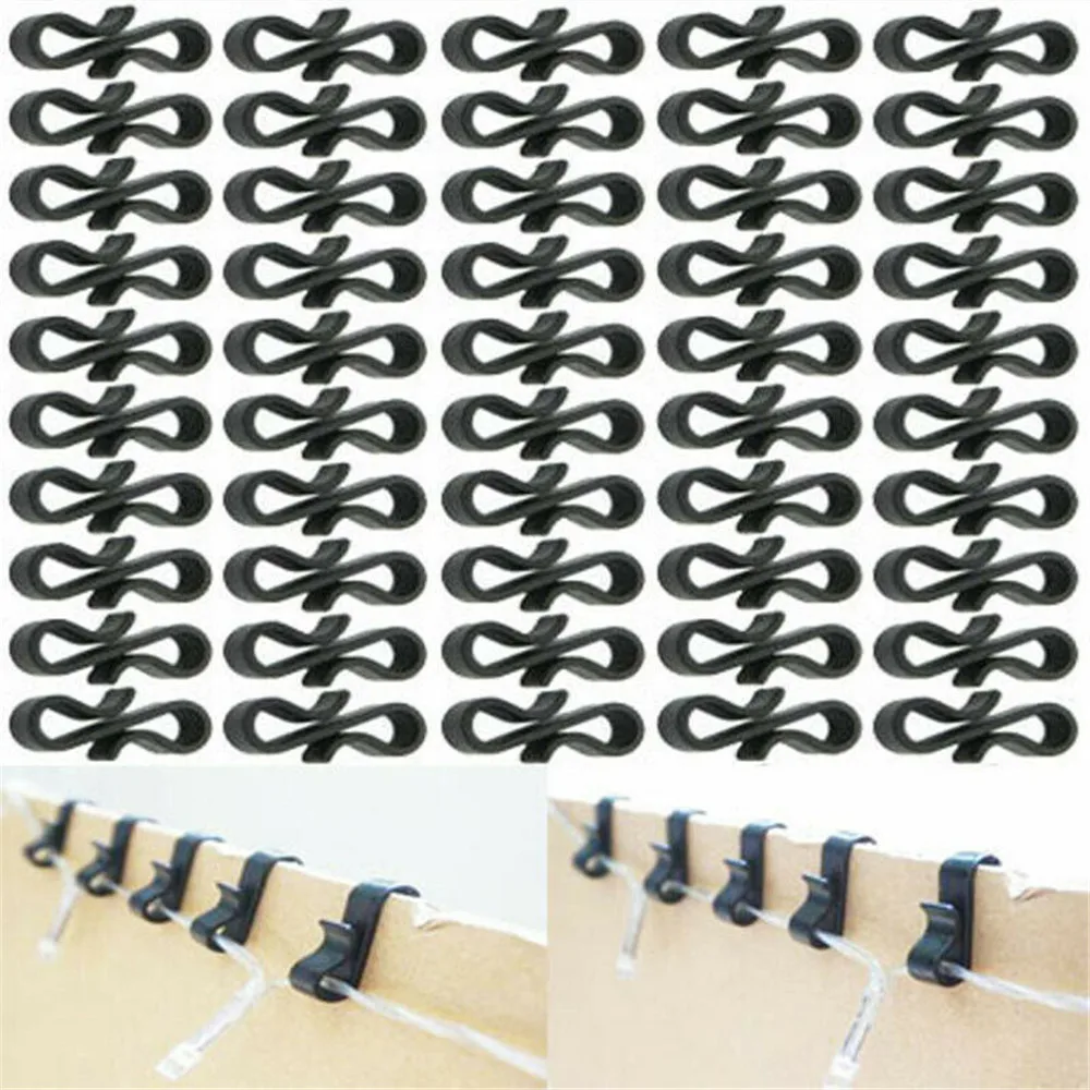 200pcs Gutter Hooks Heavy Duty Clips New Year Christmas Party Fairy Lights Decoration Clip S Shaped Hook Gutter Tools Parts
200pcs Gutter Hooks Heavy Duty Clips New Year Christmas Party Fairy Lights Decoration Clip S Shaped Hook Gutter Tools Parts