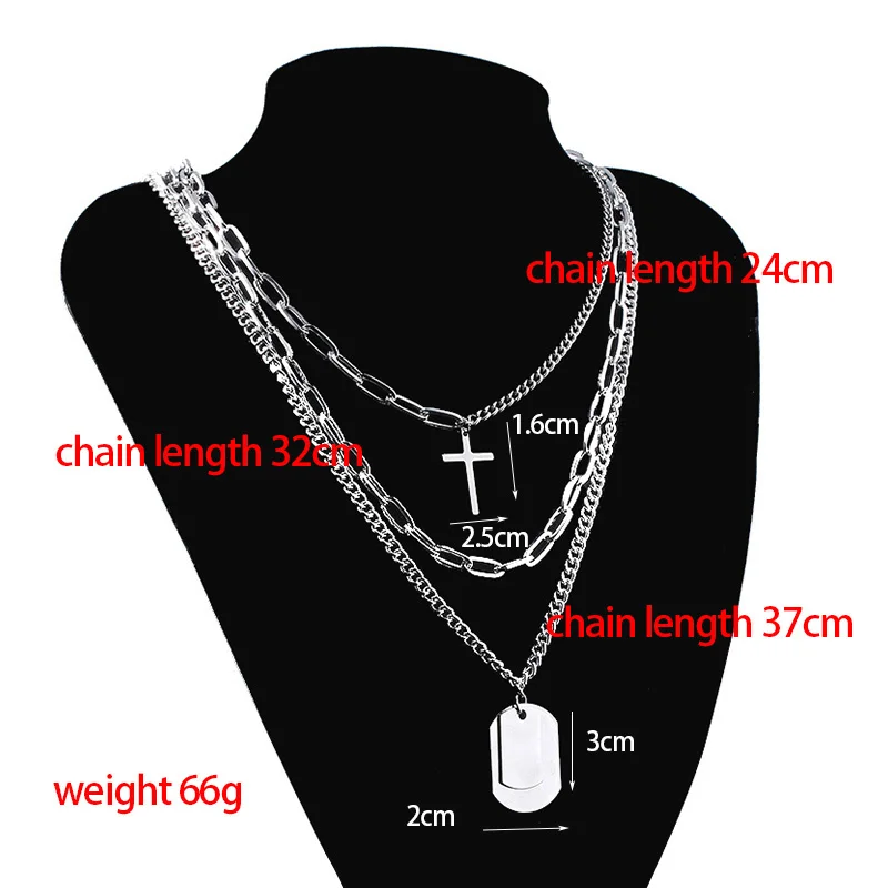 SG Fashion Multilayer Hip Hop Long Chain Necklace Punk Barbed Wire Flame Rock Key Cross Pendant For Women Men Jewelry Gifts
SG Fashion Multilayer Hip Hop Long Chain Necklace Punk Barbed Wire Flame Rock Key Cross Pendant For Women Men Jewelry Gifts