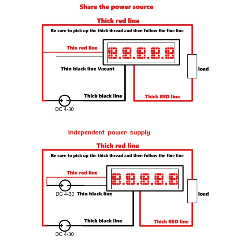 0.36" 5 Digits 0-3.0000A DC Ammeter Digital Current Panel Meter Built-in Shunt My12 21 Dropshipping
0.36" 5 Digits 0-3.0000A DC Ammeter Digital Current Panel Meter Built-in Shunt My12 21 Dropshipping
