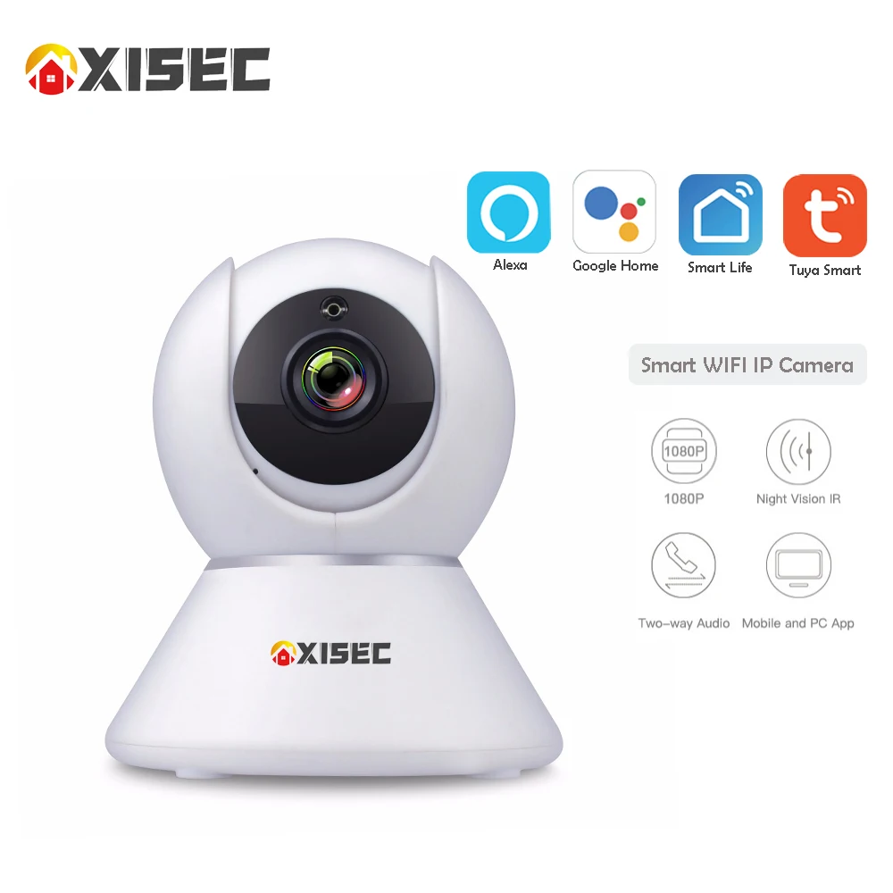 TUYA IP камера 1080P домашняя wifi смарт-камера безопасности P2P cctv камера
TUYA IP камера 1080P домашняя wifi смарт-камера безопасности P2P cctv камера