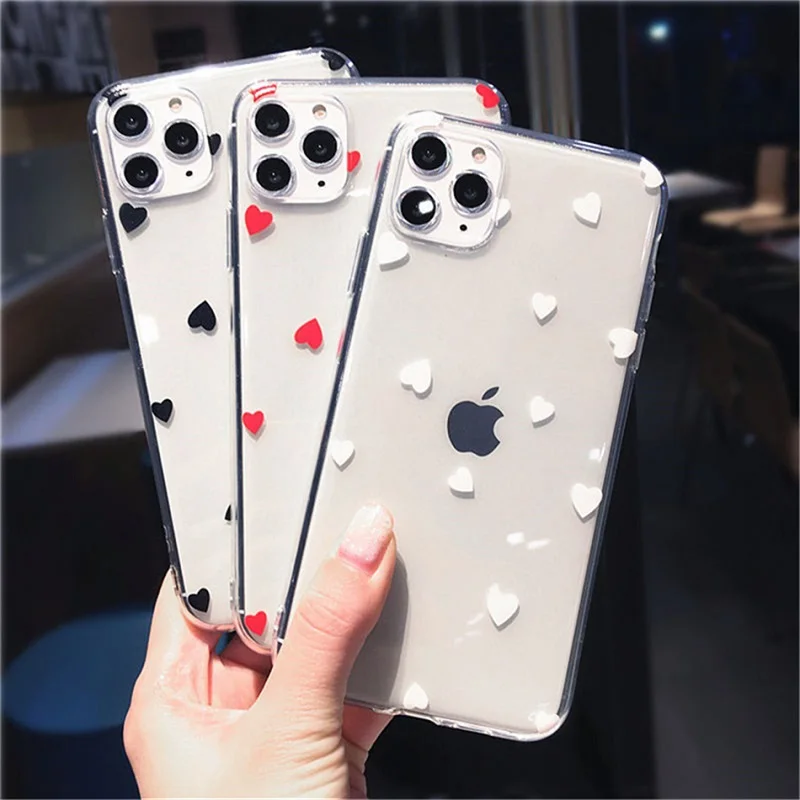 100Pcs Wholesale Phone Case For iPhone 12 11 Pro Max 6 7 8 Plus XR XS Max X Cute Cartoon Love Heart Transparent Soft TPU For SE2
100Pcs Wholesale Phone Case For iPhone 12 11 Pro Max 6 7 8 Plus XR XS Max X Cute Cartoon Love Heart Transparent Soft TPU For SE2