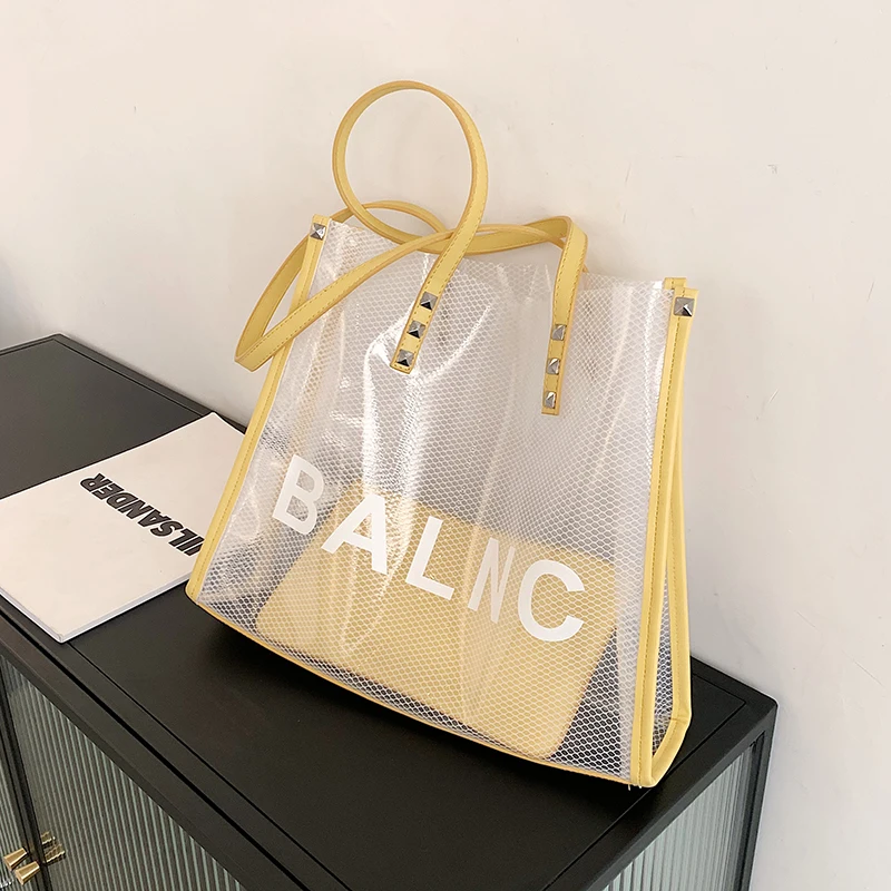 с доставкой High Capacity Transparent bag Shoulder Crossbody Bags for Women 2021 Beach bag Simple Luxury Brand Travel Handbags
с доставкой High Capacity Transparent bag Shoulder Crossbody Bags for Women 2021 Beach bag Simple Luxury Brand Travel Handbags