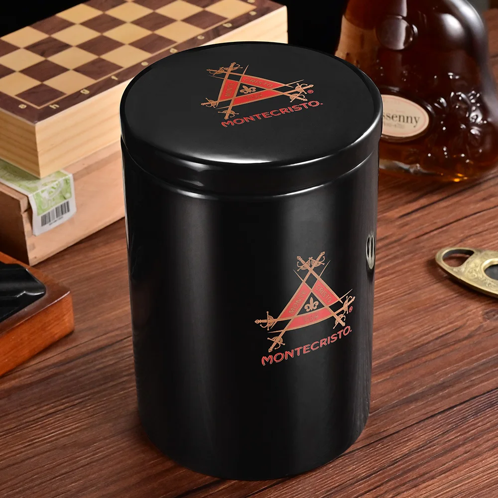 Luxury Cigar Humidor Large Capacity Cigar Moisturizing Tube Tank Ceramic Carrying Cigar Humidor Smoking Accessories Tool
Luxury Cigar Humidor Large Capacity Cigar Moisturizing Tube Tank Ceramic Carrying Cigar Humidor Smoking Accessories Tool