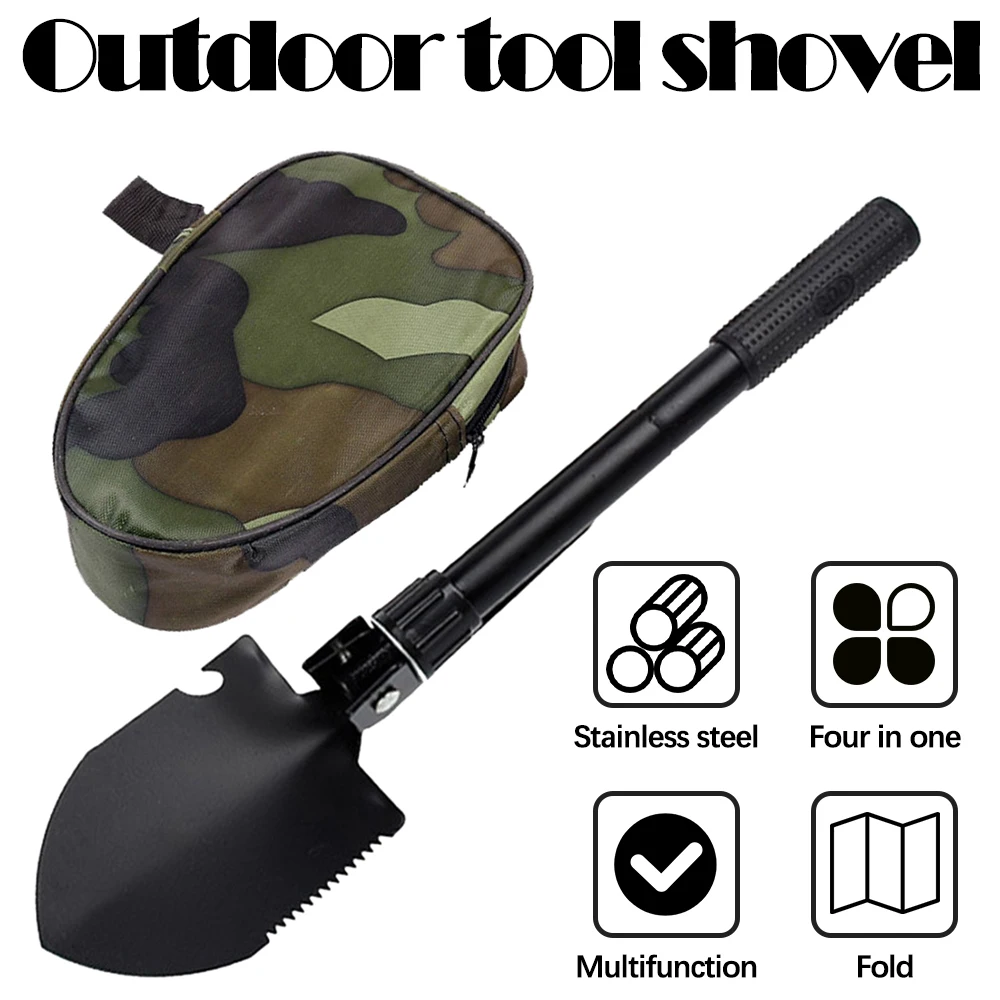 Portable Outdoor Camping Spade Survival Shovel Multifunctional Military Tactical Folding Shovel Emergency Tool Garden Tools
Portable Outdoor Camping Spade Survival Shovel Multifunctional Military Tactical Folding Shovel Emergency Tool Garden Tools