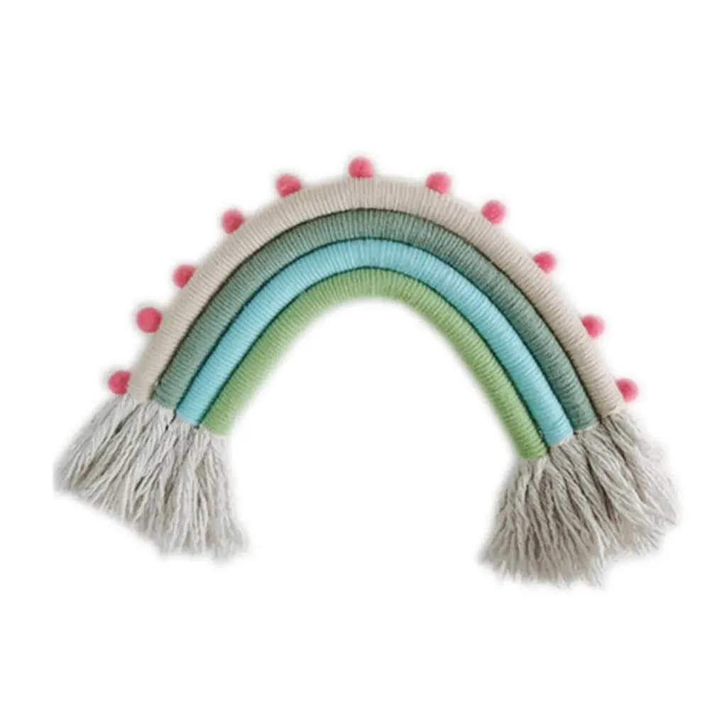 Rainbow Wall Hanging Rainbow Macrame Braided Wall Hanging Nursery Decor Handmade Boho Rainbow Ornament
Rainbow Wall Hanging Rainbow Macrame Braided Wall Hanging Nursery Decor Handmade Boho Rainbow Ornament