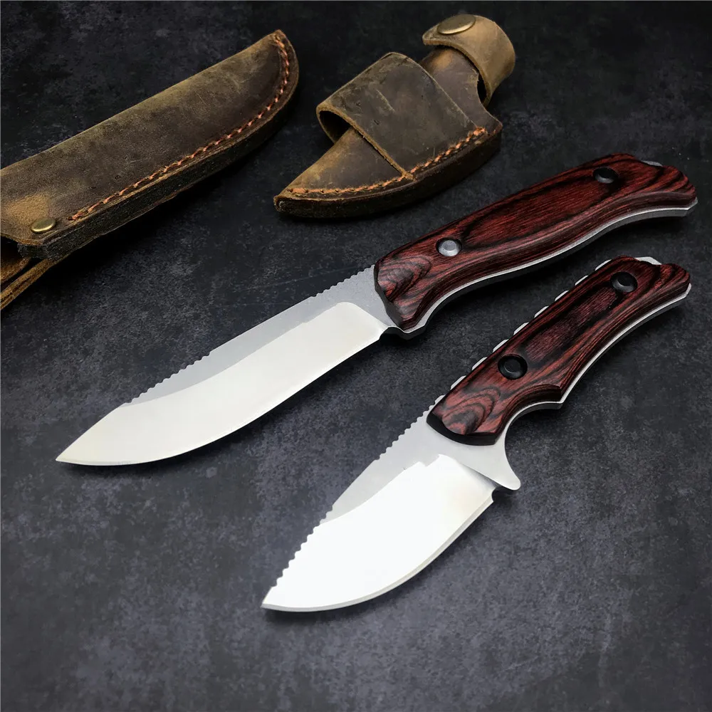 NEW 15017 15002 Hunt Hidden Canyon Hunter Fixed Blade Knife 2.79" S30V Drop Point, Stabilized Wood Handles Gifts Leather Sheath
NEW 15017 15002 Hunt Hidden Canyon Hunter Fixed Blade Knife 2.79" S30V Drop Point, Stabilized Wood Handles Gifts Leather Sheath