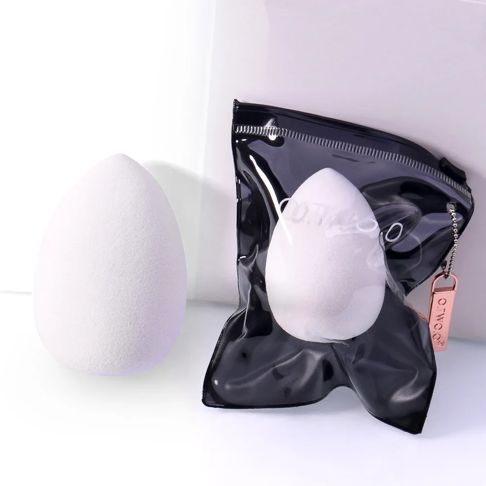 Water-drop sponge powder-puff gourd-cotton make-up and beauty-making egg dry wet dual-purpose fine bag |