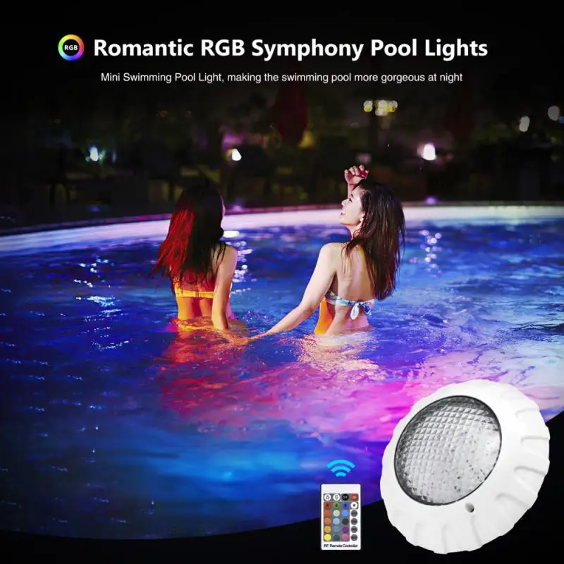 1/8pcs Pool Light Remote Controlled RGB Submersible Light Battery Operated Underwater Night Lamp Outdoor Garden Party Decoration
1/8pcs Pool Light Remote Controlled RGB Submersible Light Battery Operated Underwater Night Lamp Outdoor Garden Party Decoration
