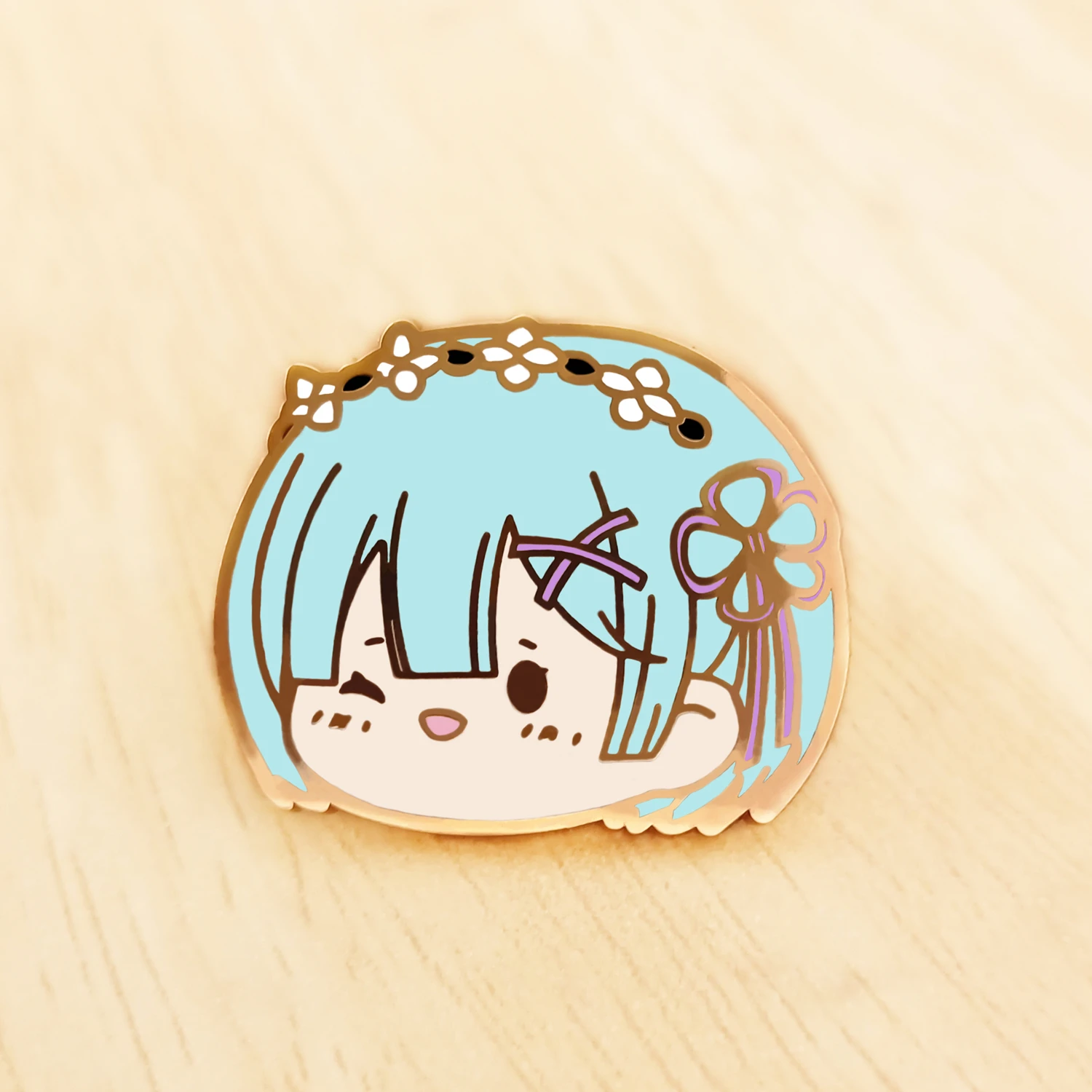 Anime Re:Zero Rem Hard Enamel Pin Kawaii Cartoon Maid Girl Medal Brooch Accessories Cute Unique Lapel Backpack Pins Jewelry Gift
Anime Re:Zero Rem Hard Enamel Pin Kawaii Cartoon Maid Girl Medal Brooch Accessories Cute Unique Lapel Backpack Pins Jewelry Gift