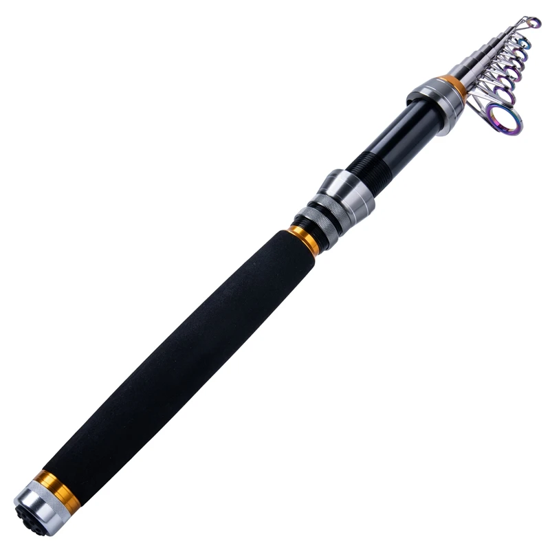 Goture Telescopic Fishing Rod Carbon Fiber Rod 1.8m 2.1m 2.4m 2.7m 3.0m Spinning Portable Travel Rod Carp Trout Sea Fishing Rod
Goture Telescopic Fishing Rod Carbon Fiber Rod 1.8m 2.1m 2.4m 2.7m 3.0m Spinning Portable Travel Rod Carp Trout Sea Fishing Rod