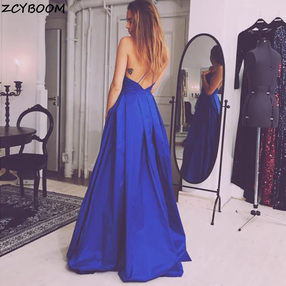 Royal Blue Evening Dresses 2022 Formal Party Spaghetti Straps Vestidos De Gala Elegant Robes De Soirée Graduation Prom Gowns
Royal Blue Evening Dresses 2022 Formal Party Spaghetti Straps Vestidos De Gala Elegant Robes De Soirée Graduation Prom Gowns