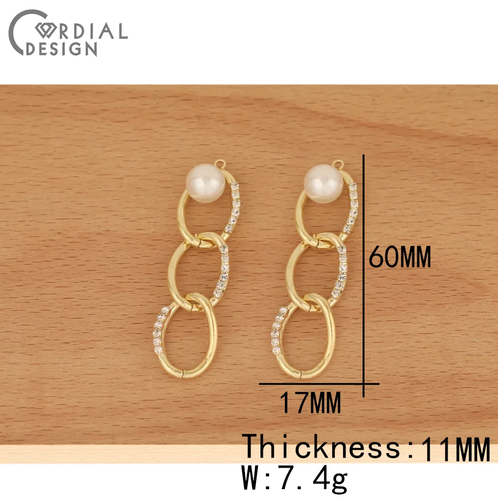 Cordial Design 50Pcs CZ Charms/Hand Made/Jewelry Findings & Components/DIY Making/Claw Chain/Earrings Stud/Jewelry Accessories
Cordial Design 50Pcs CZ Charms/Hand Made/Jewelry Findings & Components/DIY Making/Claw Chain/Earrings Stud/Jewelry Accessories