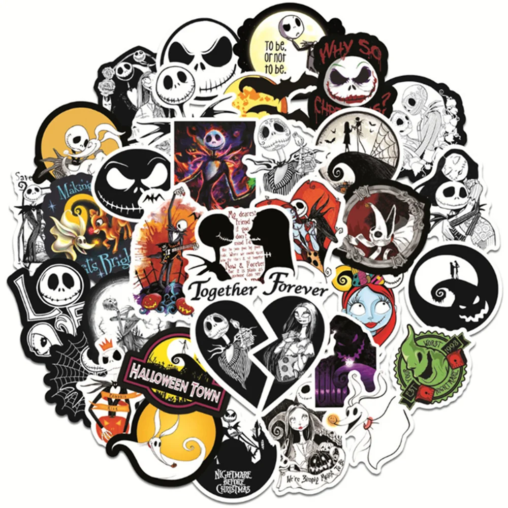 10/30/50 PCS Cartoon Halloween Pumpkin King Jack Waterproof Graffiti Luggage Skateboard Toy Decoration Sticker Wholesale
10/30/50 PCS Cartoon Halloween Pumpkin King Jack Waterproof Graffiti Luggage Skateboard Toy Decoration Sticker Wholesale