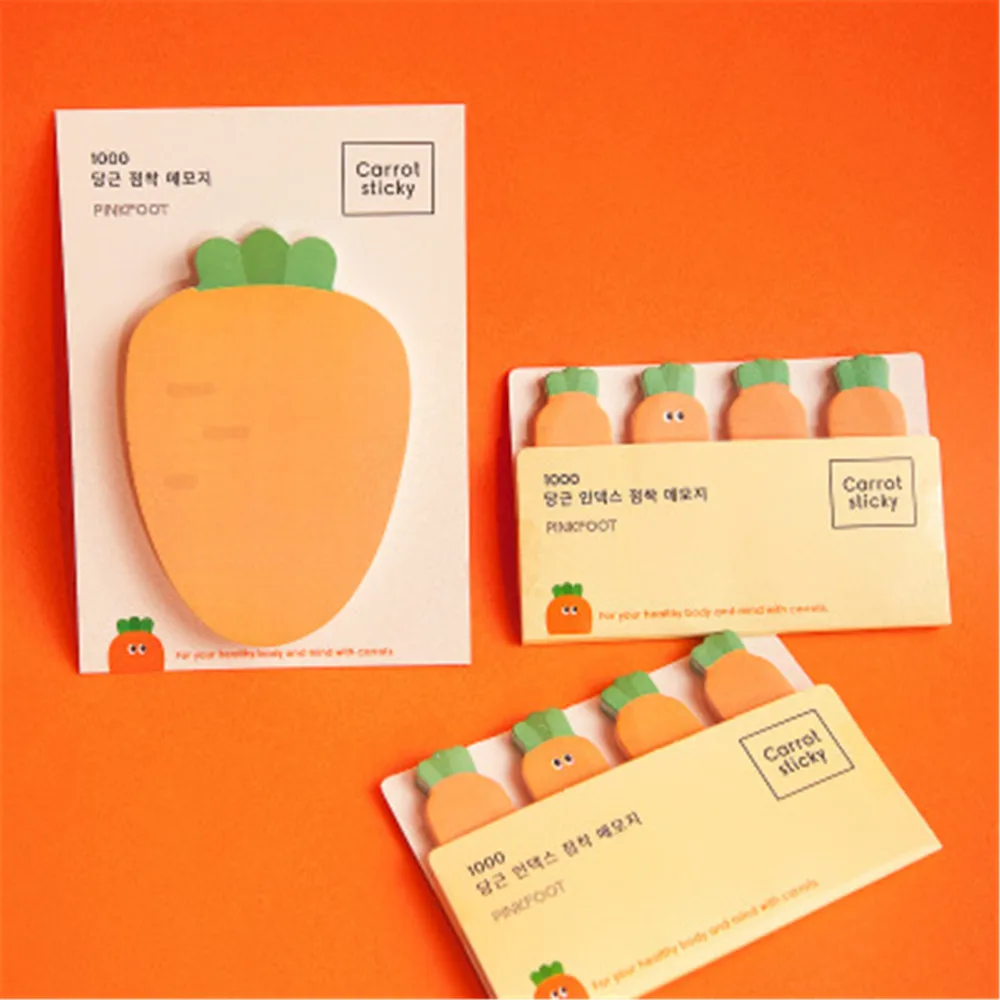 Cute Kawaii 50sheets/80sheets Carrot Memo Pads Office School Supplies Stationery Novelty Memo Pads Self Adhesive Sticky Notes 
Cute Kawaii 50sheets/80sheets Carrot Memo Pads Office School Supplies Stationery Novelty Memo Pads Self Adhesive Sticky Notes