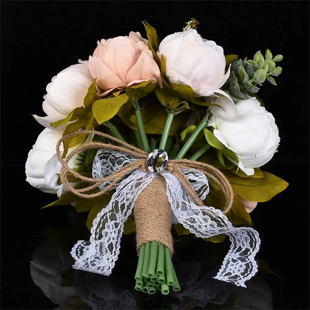 Wedding Bouquet Flowers Marriage Accessories Small Bridal Bouquets Silk Roses Wedding Bouquets for Bridesmaids Decoration CD
Wedding Bouquet Flowers Marriage Accessories Small Bridal Bouquets Silk Roses Wedding Bouquets for Bridesmaids Decoration CD