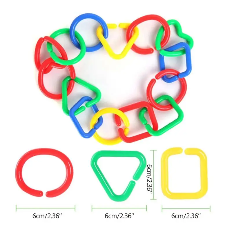 20Pcs Parrot Bite Chew Play Toy Bird DIY Accessories Colorful Plastic Chain Link 95AA
20Pcs Parrot Bite Chew Play Toy Bird DIY Accessories Colorful Plastic Chain Link 95AA