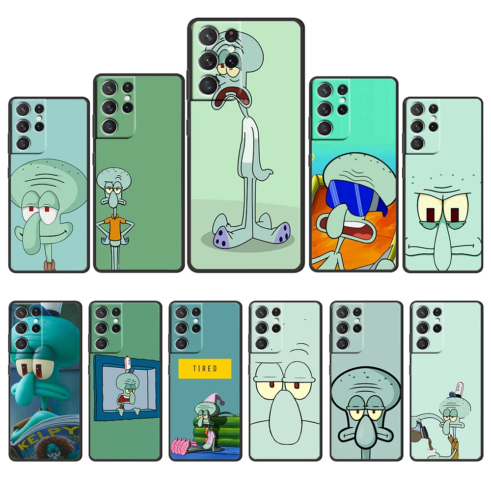 Octopus Squidward Tentacles for Samsung Galaxy S22 PRO S21 S20 FE Ultra S10e S9 S8 S7 S6 Plus Edge 5G Black Phone Case Cover
Octopus Squidward Tentacles for Samsung Galaxy S22 PRO S21 S20 FE Ultra S10e S9 S8 S7 S6 Plus Edge 5G Black Phone Case Cover