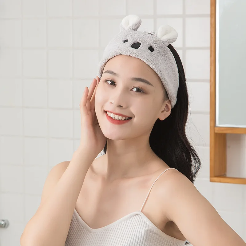 Cartoon Animal Face Wash Headband Plush Wide Elastic Hairband Hair Accessories Coral Velvet Makeup Turban Headwrap Headwear
Cartoon Animal Face Wash Headband Plush Wide Elastic Hairband Hair Accessories Coral Velvet Makeup Turban Headwrap Headwear
