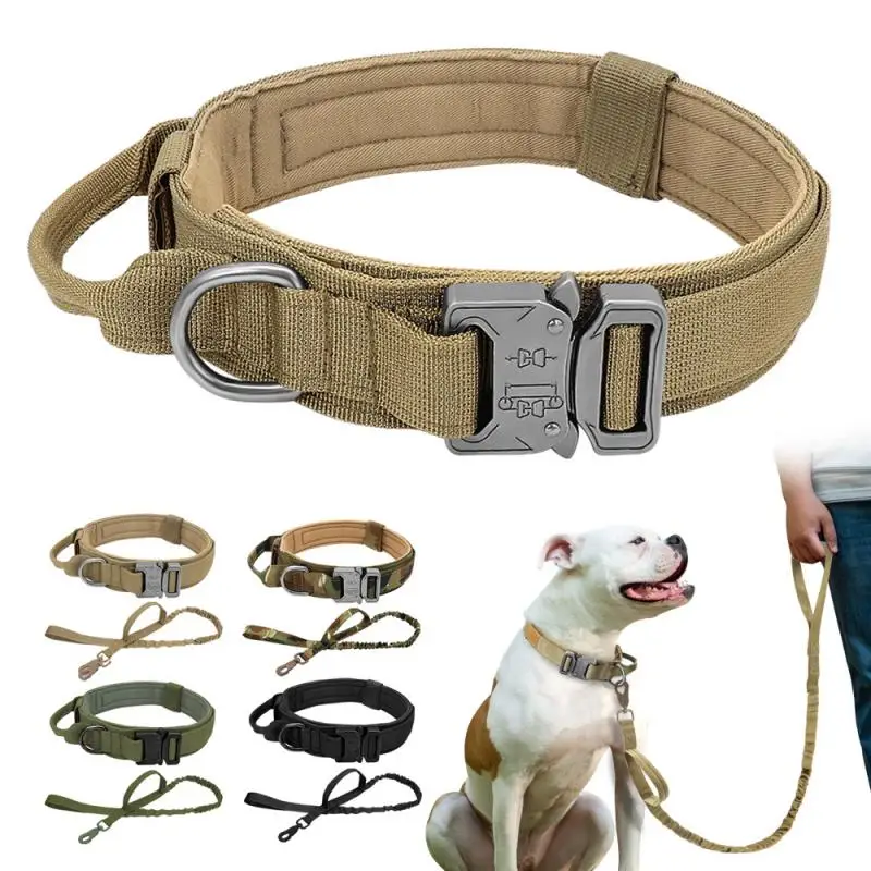 Suitable for Dog Outdoor Sports Traction Rope Length 105-145Cm Large and Medium-Sized Dog Training Dog Collar Traction Rope Set
Suitable for Dog Outdoor Sports Traction Rope Length 105-145Cm Large and Medium-Sized Dog Training Dog Collar Traction Rope Set