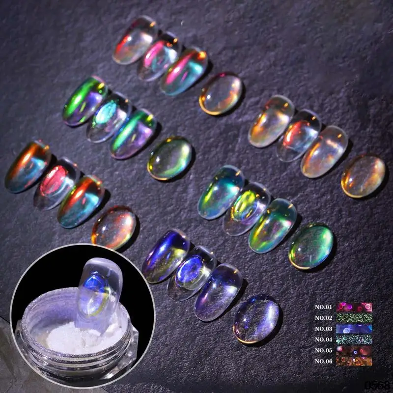 Ice Muscle Powder Multicolor Holo Glitter Mirror Aurora Neon Powders Dust Chameleon Nail Art Chrome Pigment Dipping Powder Decor
Ice Muscle Powder Multicolor Holo Glitter Mirror Aurora Neon Powders Dust Chameleon Nail Art Chrome Pigment Dipping Powder Decor