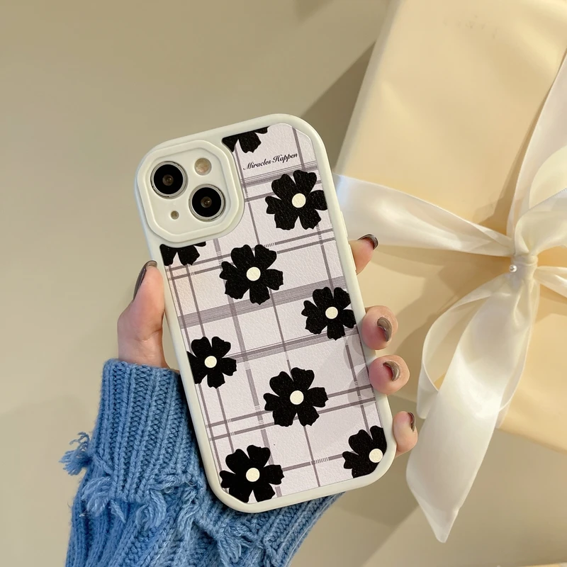 Korea Cute Retro Plaid Flowers Phone Case For iPhone 11 12 13 Pro Max X Xs Max Xr 7 8 Plus Cases Cute Soft Leather Cover
Korea Cute Retro Plaid Flowers Phone Case For iPhone 11 12 13 Pro Max X Xs Max Xr 7 8 Plus Cases Cute Soft Leather Cover