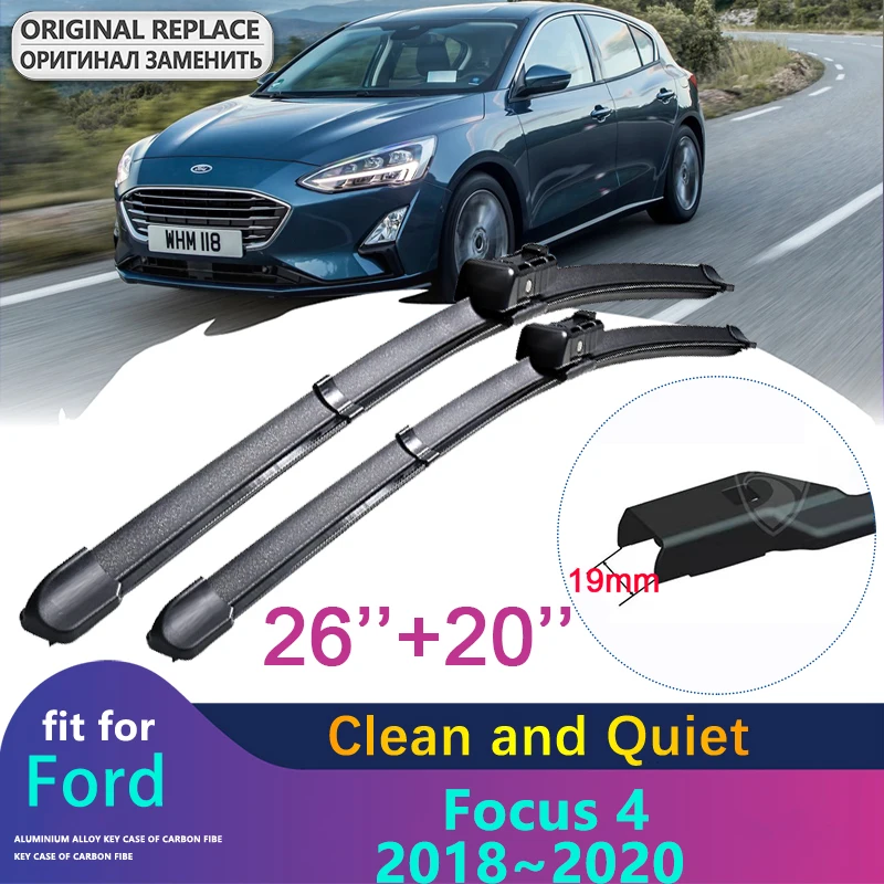Front Wiper Blades For Ford Focus 4 2018 2019 2020 MK4 Accessories Auto Glass Wipers Cleaning Washing Goods Cclass
Front Wiper Blades For Ford Focus 4 2018 2019 2020 MK4 Accessories Auto Glass Wipers Cleaning Washing Goods Cclass