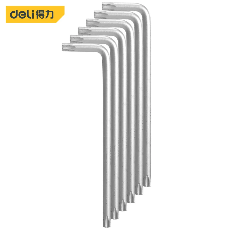 Deli L-образный двухсторонний шестигранный ключ Набор шестигранных ключей T30 шестигранный ключ с шестигранной головкой ручной инструмент с ц...
Deli L-образный двухсторонний шестигранный ключ Набор шестигранных ключей T30 шестигранный ключ с шестигранной головкой ручной инструмент с ц...