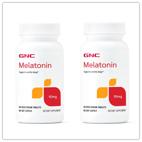 2pcs Melatonin 10mg 60 tablets, Calcium, help you fall asleep, for vegetarian use, FREE SHIPPING
2pcs Melatonin 10mg 60 tablets, Calcium, help you fall asleep, for vegetarian use, FREE SHIPPING