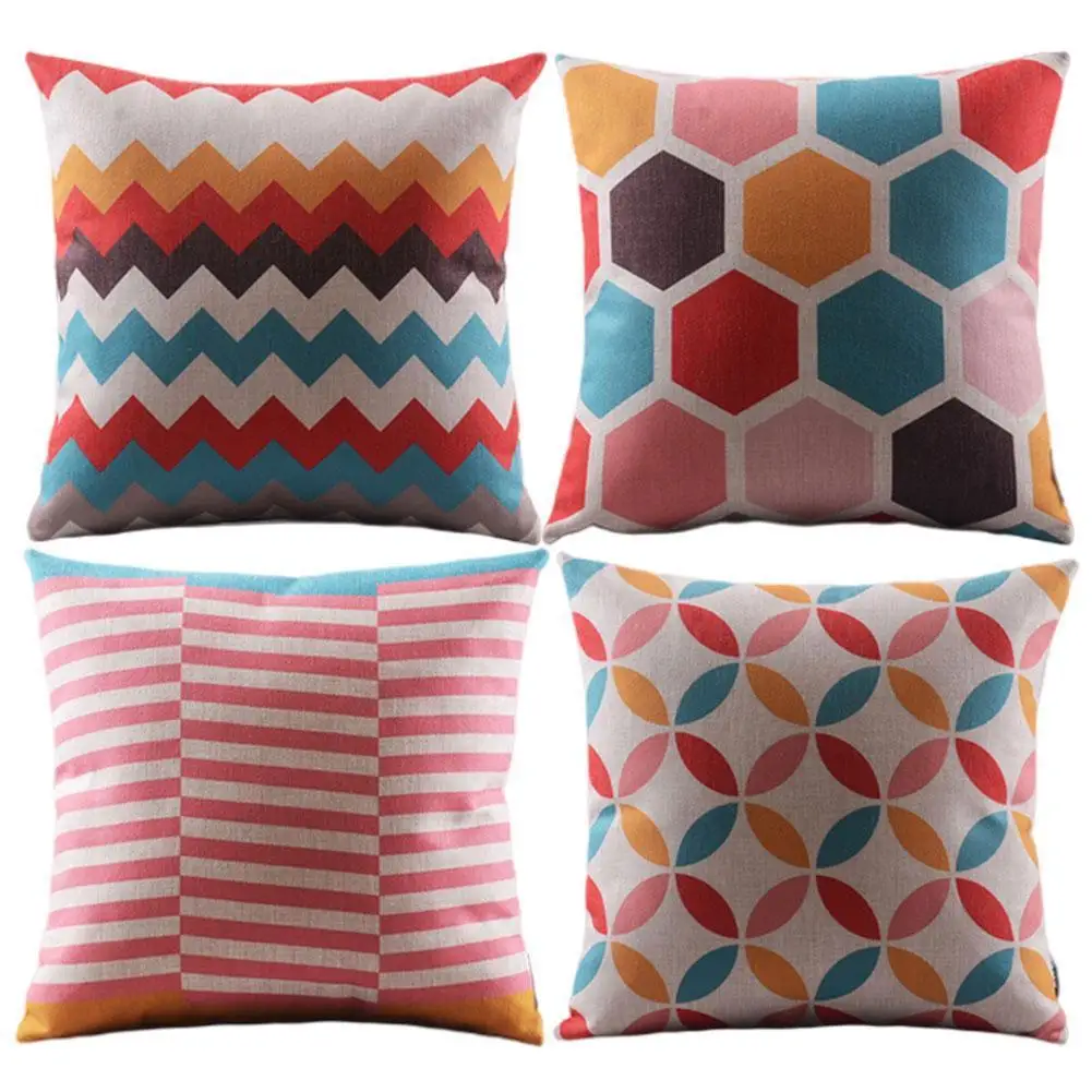45*45cm Red Stripe Dot Geometry Pillow Cover Decorative Pillowcase Sofa Bed Couch Chair Cushion Cover For Home Decoration
45*45cm Red Stripe Dot Geometry Pillow Cover Decorative Pillowcase Sofa Bed Couch Chair Cushion Cover For Home Decoration