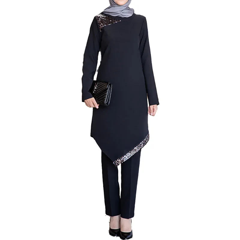 Muslim Two Piece Women's Suit New Style Dress Two-piece Hui Banquet Dress Arab Dress Middle East Dress Sports Hijab Abaya Dubai
Muslim Two Piece Women's Suit New Style Dress Two-piece Hui Banquet Dress Arab Dress Middle East Dress Sports Hijab Abaya Dubai