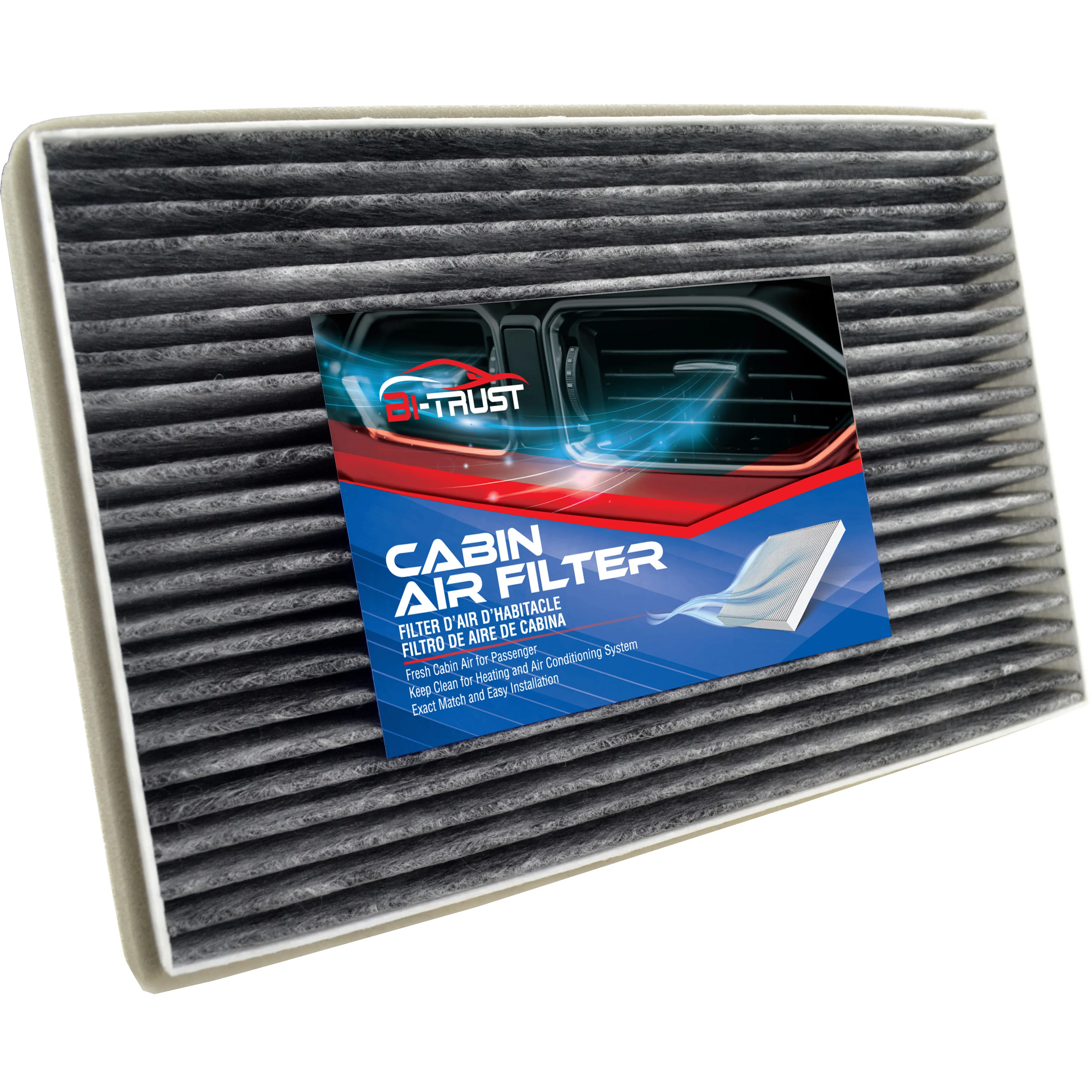 Bi-Trust Cabin Air Filter for Buick Allure/Century/Lacrosse/Regal Chevrolet Impala/Monte Carlo/Oldsmobile Intrigue/Pontiac
Bi-Trust Cabin Air Filter for Buick Allure/Century/Lacrosse/Regal Chevrolet Impala/Monte Carlo/Oldsmobile Intrigue/Pontiac