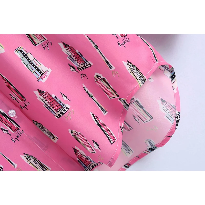 Women shirt 2021 new fashion ZA office elegant chic printing O-neck single-breasted shirt women casual chic street women shirts
Women shirt 2021 new fashion ZA office elegant chic printing O-neck single-breasted shirt women casual chic street women shirts