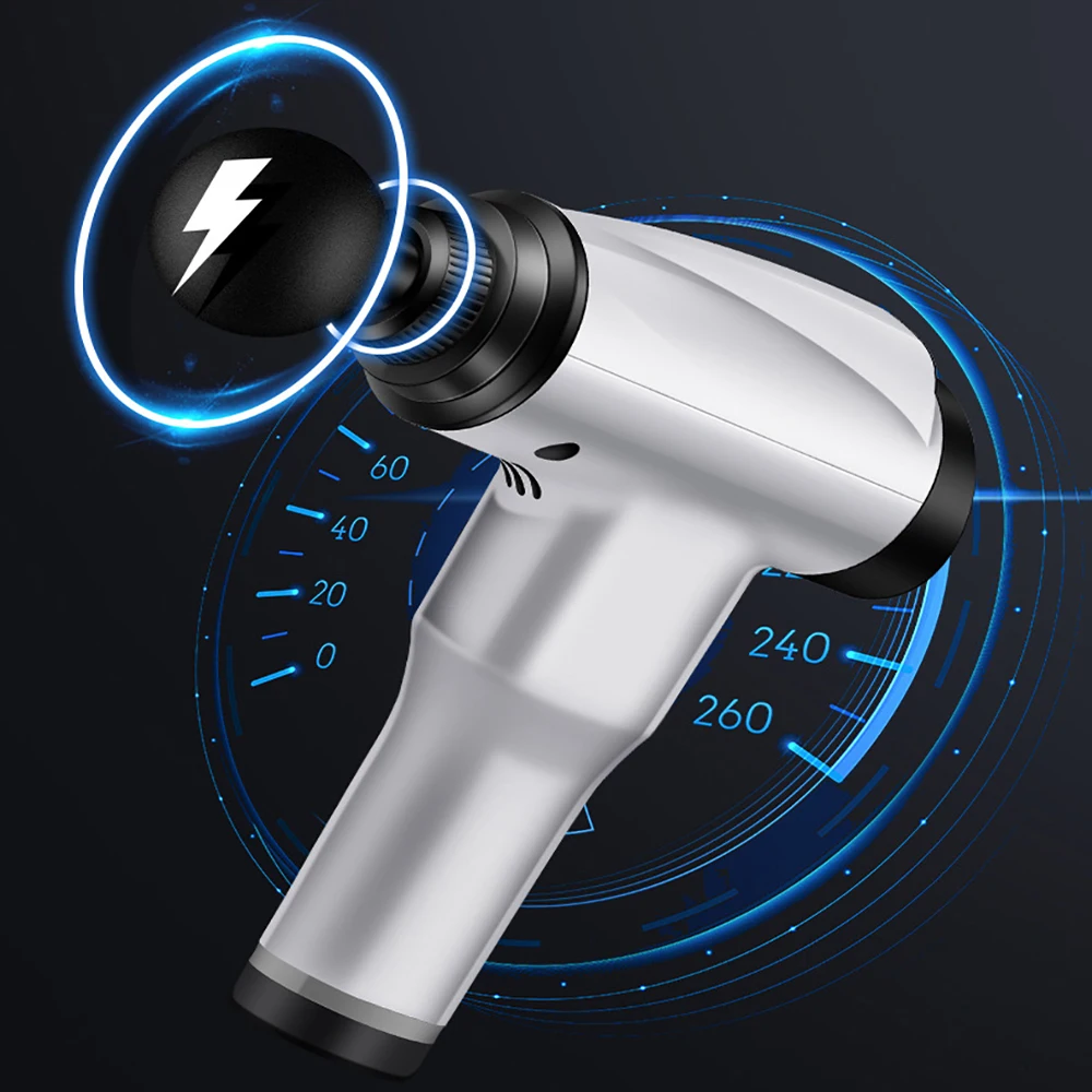 Hand-held Massage Gun Deep Hitting Whole Body Muscle Massage Gun High Frequency Vbration Fascia Gun Fitness Gun Weight loss
Hand-held Massage Gun Deep Hitting Whole Body Muscle Massage Gun High Frequency Vbration Fascia Gun Fitness Gun Weight loss