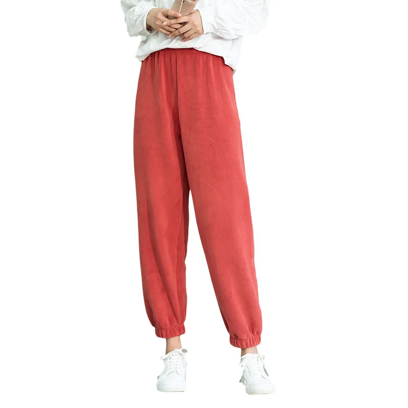 Women Pajamas Pants for Autumn and Winter Plus Velvet Thick Coral Fleece Trousers Warm Flannel Home Pants Loose Home Pants
Women Pajamas Pants for Autumn and Winter Plus Velvet Thick Coral Fleece Trousers Warm Flannel Home Pants Loose Home Pants