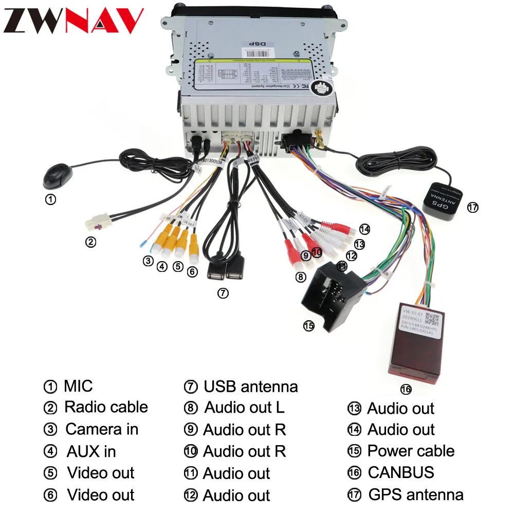 PX6 4G+64GB Android 10.0 Car Multimedia Player For VW/Volkswagen/Golf/Polo/Tiguan/Passat/b7/b6/SEAT/leon/Skoda/Octavia Radio GPS
PX6 4G+64GB Android 10.0 Car Multimedia Player For VW/Volkswagen/Golf/Polo/Tiguan/Passat/b7/b6/SEAT/leon/Skoda/Octavia Radio GPS
