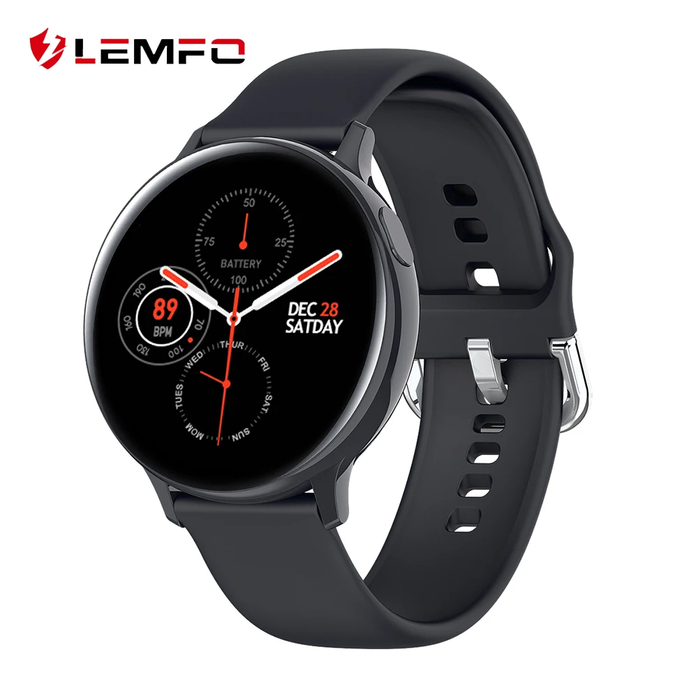 LEMFO S20 1.4 Inch Full Touch Screen ECG Smart Watch Men IP68 Waterproof Sport Smartwatch 7 Days Standby For Android IOS Phone
LEMFO S20 1.4 Inch Full Touch Screen ECG Smart Watch Men IP68 Waterproof Sport Smartwatch 7 Days Standby For Android IOS Phone