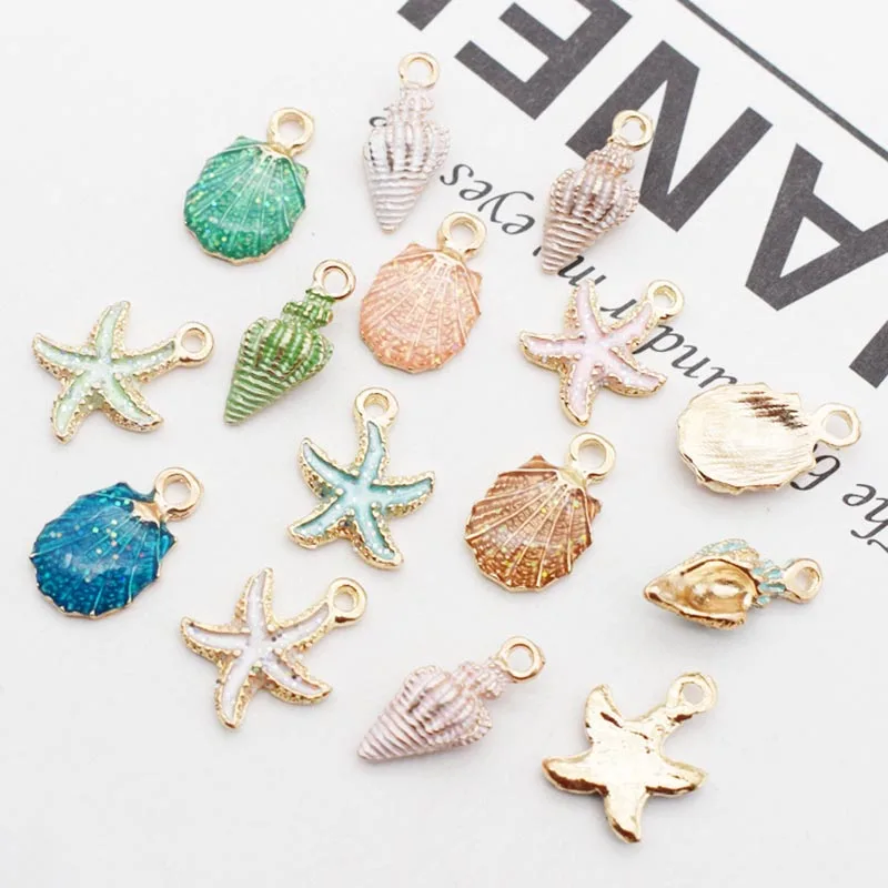 13/15Pcs Bracelet Pendant Multipurpose Conch Alloy For Jewelry Making DIY Handmade Korean Style Nice Gift Neacklace Accessories
13/15Pcs Bracelet Pendant Multipurpose Conch Alloy For Jewelry Making DIY Handmade Korean Style Nice Gift Neacklace Accessories