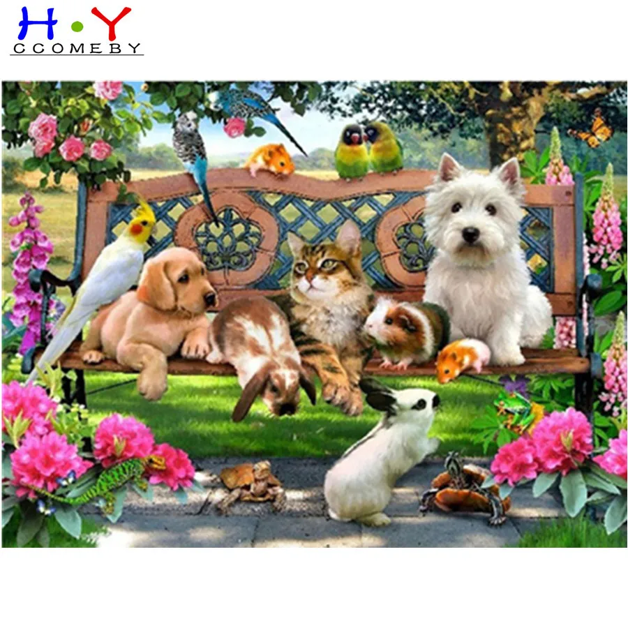 DIY 5D Diamond Painting Dog Diamond Embroidery Animal Mosaic Full Round Drill Cross Stitch Kits Rhinestones Handmade Gift Decor
DIY 5D Diamond Painting Dog Diamond Embroidery Animal Mosaic Full Round Drill Cross Stitch Kits Rhinestones Handmade Gift Decor