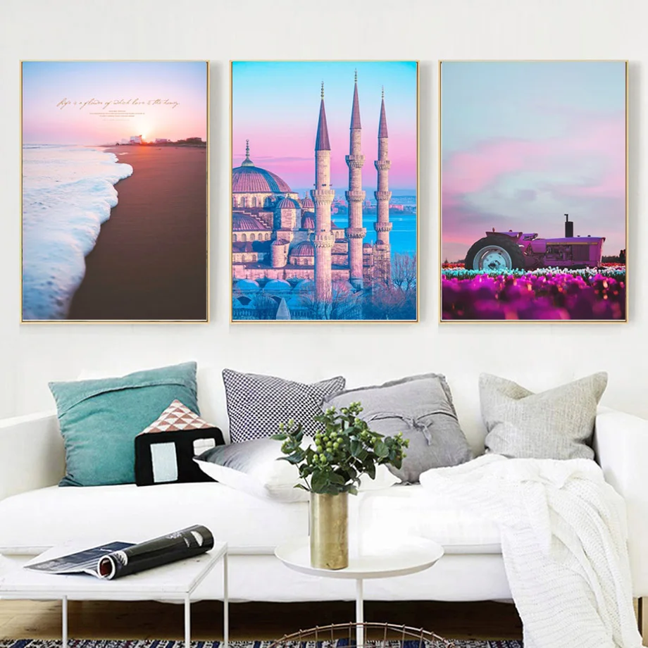 Sunrise Sunshine Beautiful Landscape Wall Painting Seascape Towering Castle Flower Field Hd Photography Art Print Canvas Poster
Sunrise Sunshine Beautiful Landscape Wall Painting Seascape Towering Castle Flower Field Hd Photography Art Print Canvas Poster
