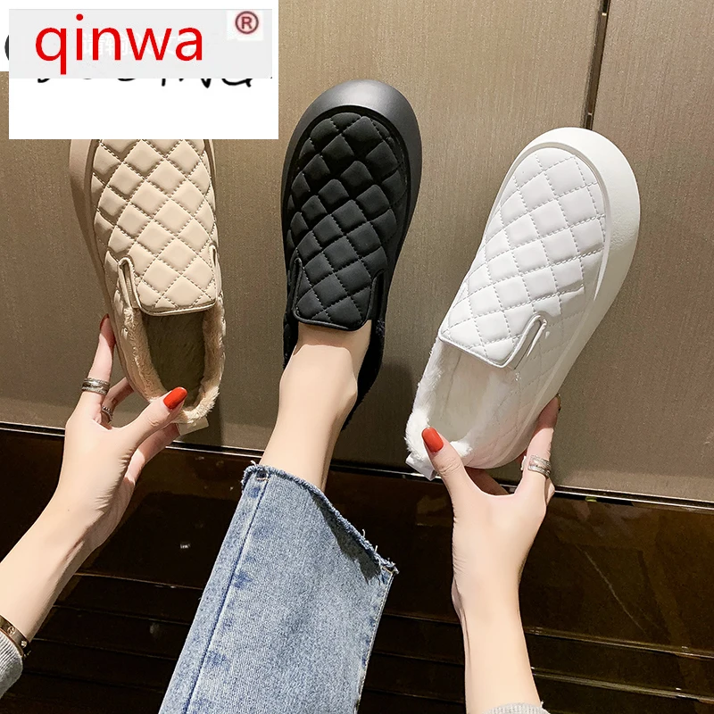 Woman Shoe Round Toe Shallow Mouth Loafers With Fur Slip-on Autumn New Winter Slip On Fall Canvas Solid Slip-On Rubber
Woman Shoe Round Toe Shallow Mouth Loafers With Fur Slip-on Autumn New Winter Slip On Fall Canvas Solid Slip-On Rubber