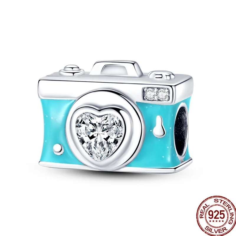 Genuine 925 Sterling Silver Light Green Camera Charms Fit Original pandora Bracelet&Bangle For Women Birthday Fashion Jewelr
Genuine 925 Sterling Silver Light Green Camera Charms Fit Original pandora Bracelet&Bangle For Women Birthday Fashion Jewelr