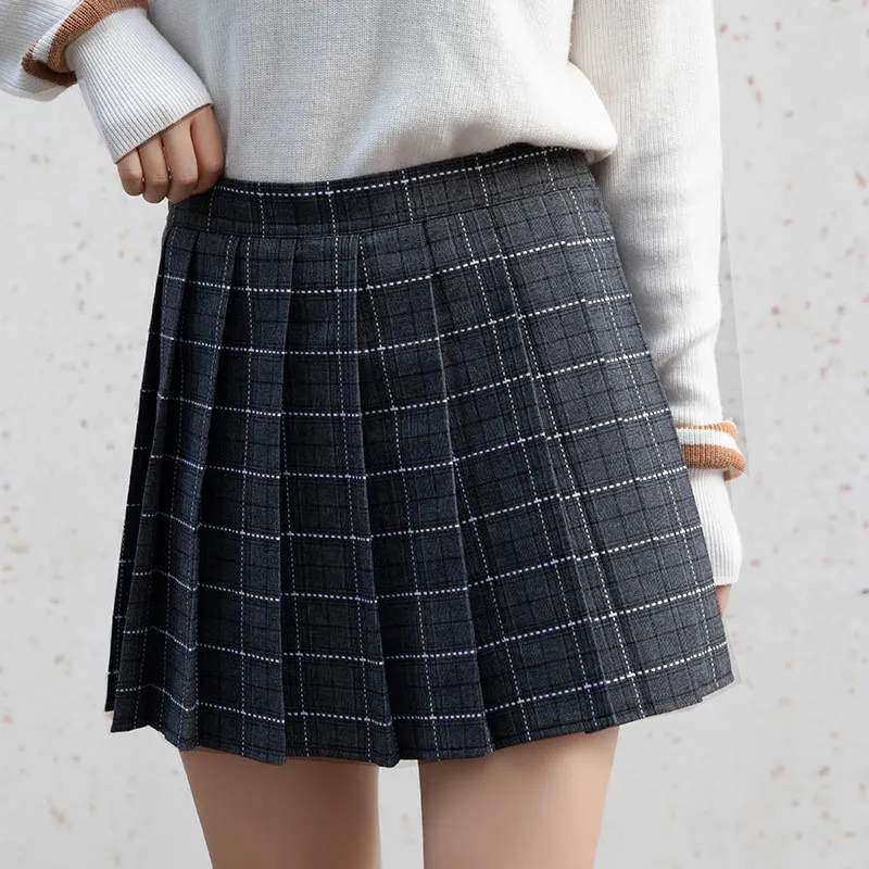 Women Plus Size JK Plaid Pleated Mini Skirt Summer New Student Korean High Wais Side Zipper T Slim A Line Fashion Short Skirts
Women Plus Size JK Plaid Pleated Mini Skirt Summer New Student Korean High Wais Side Zipper T Slim A Line Fashion Short Skirts