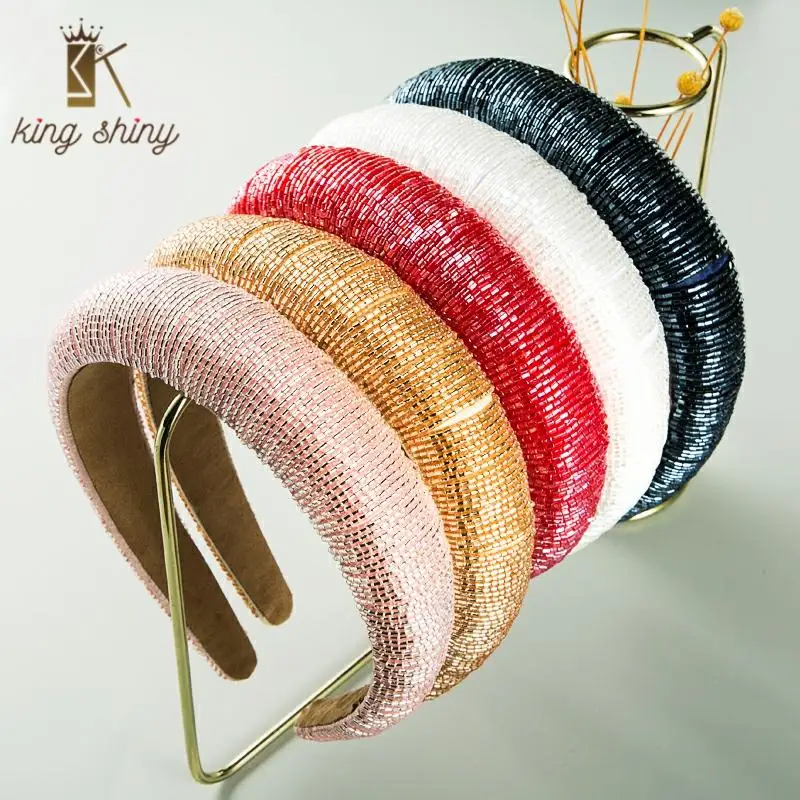 Elegant Baroque Full Color Crystal Headband for Woman Vintage Crystal Beaded Sponge Hairband Girls Party Hair Accessory Headwear
Elegant Baroque Full Color Crystal Headband for Woman Vintage Crystal Beaded Sponge Hairband Girls Party Hair Accessory Headwear