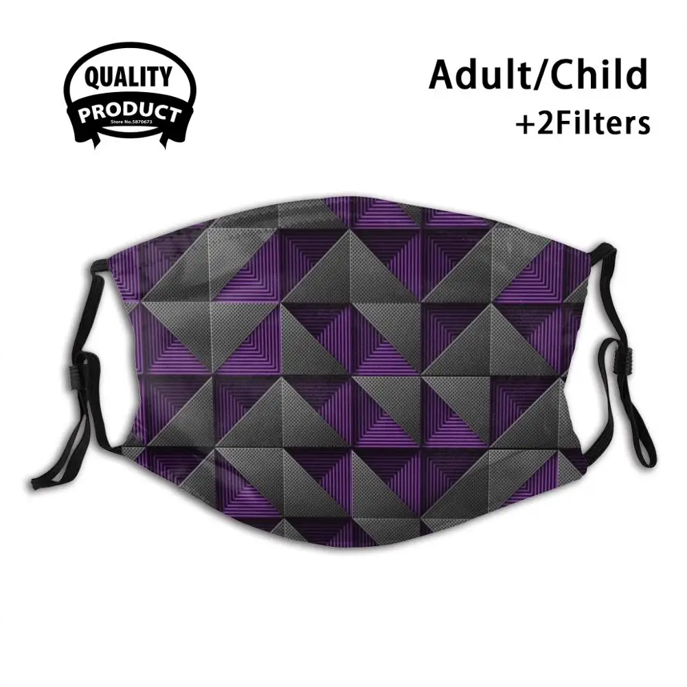 Tech Mosaic Purple Reusable Mouth Mask Washable Filter Anti Dust Face Masks Tech Mosaic Steel Metal Color Tiles Pattern
Tech Mosaic Purple Reusable Mouth Mask Washable Filter Anti Dust Face Masks Tech Mosaic Steel Metal Color Tiles Pattern