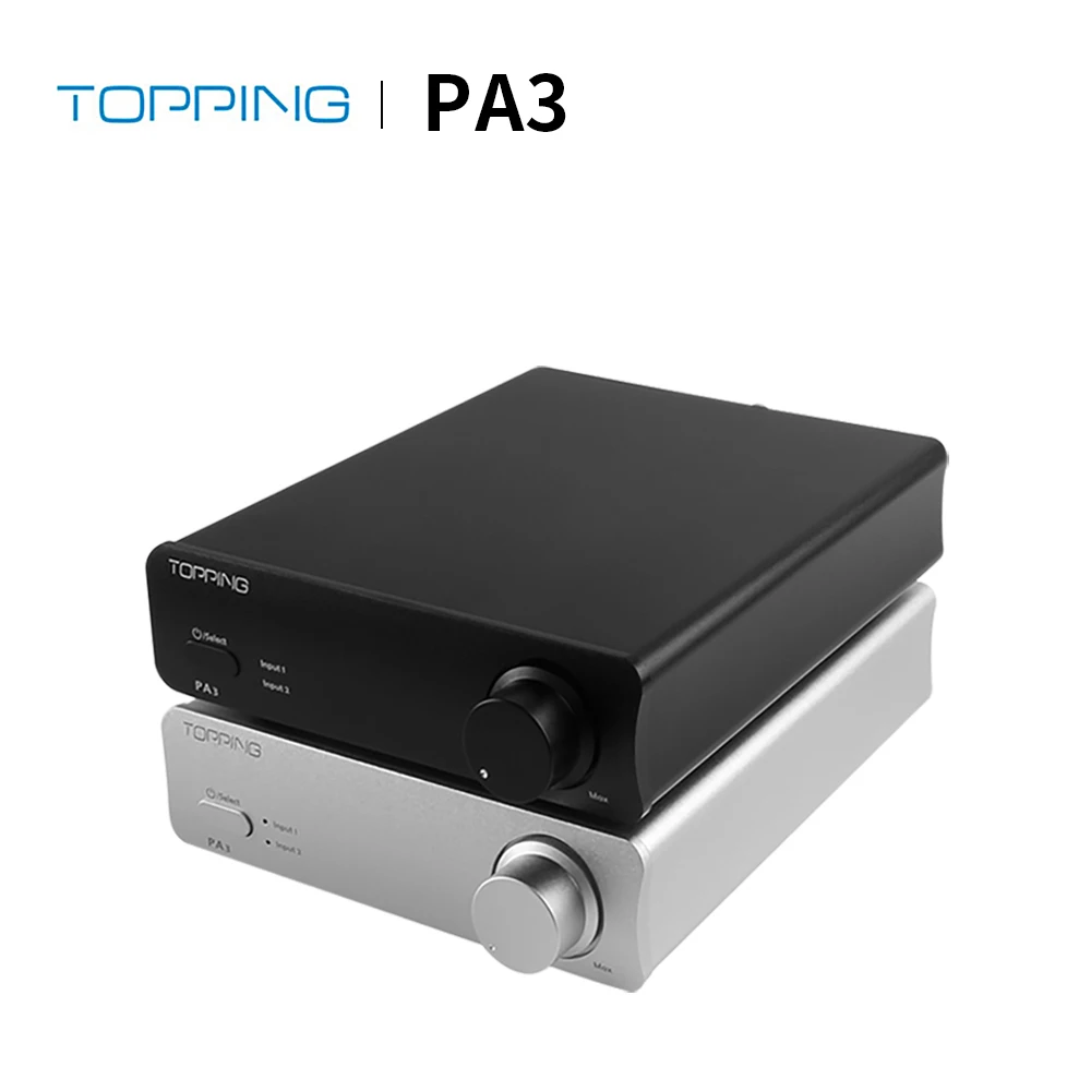 TOPPING PA3 Desktop Digital Amplifier Audio Amp TDA7498E Hifi Power Amplifire Professional 80W Amplifiers
TOPPING PA3 Desktop Digital Amplifier Audio Amp TDA7498E Hifi Power Amplifire Professional 80W Amplifiers