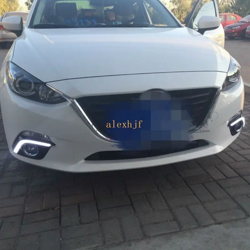 July King LED Light Guide Daytime Running Lights DRL with Fog Lamp Cover, LED Fog Lamp Case for Mazda 3 Axela 2014-2016
July King LED Light Guide Daytime Running Lights DRL with Fog Lamp Cover, LED Fog Lamp Case for Mazda 3 Axela 2014-2016