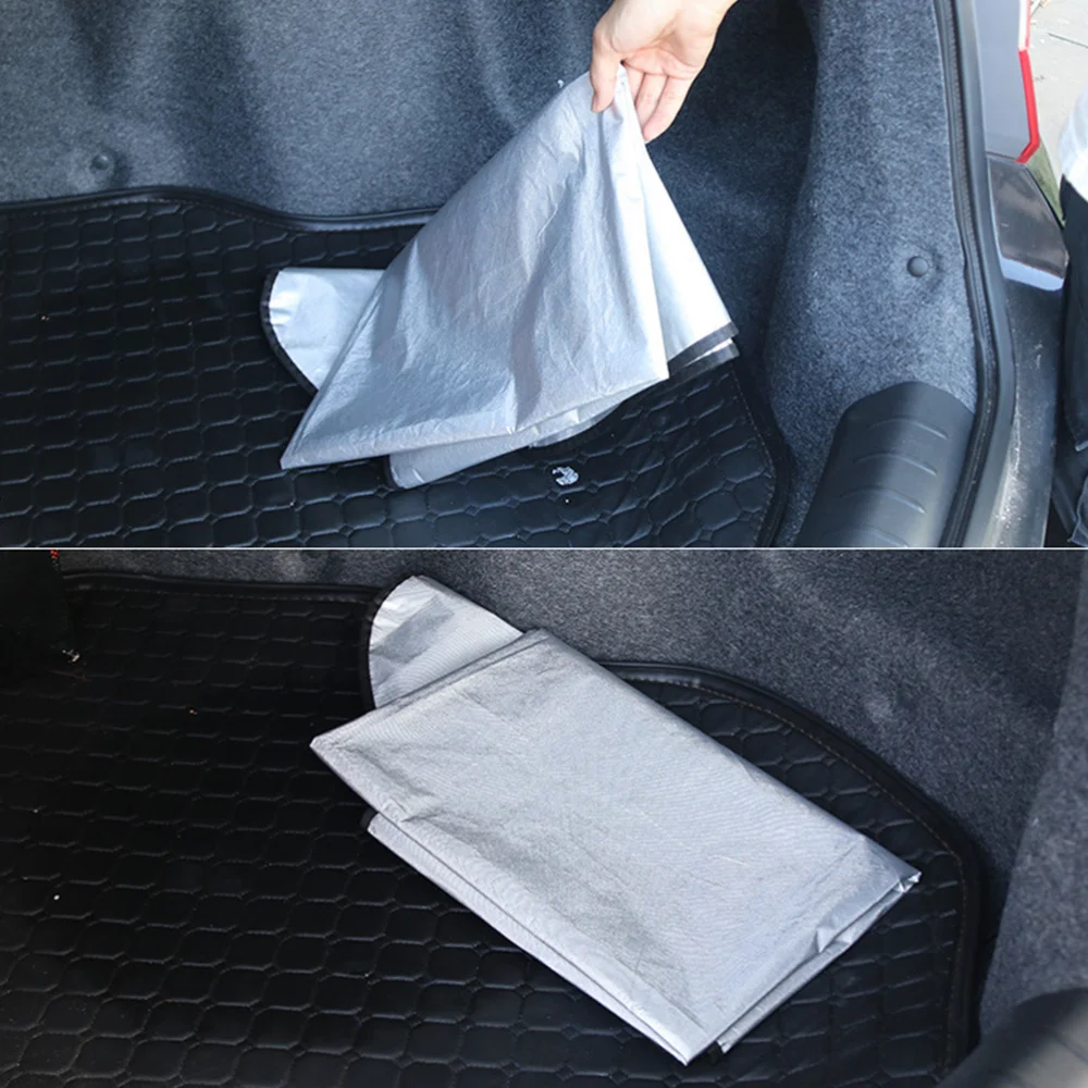 1pc Universal Windshield Cover Car Front Sunshade Snow Anti-frost Covers Sun Rain Snow Protector for Car Vehicle Sedan (Silver)
1pc Universal Windshield Cover Car Front Sunshade Snow Anti-frost Covers Sun Rain Snow Protector for Car Vehicle Sedan (Silver)